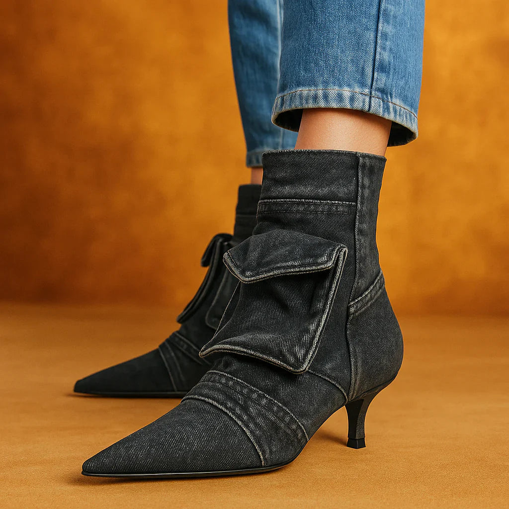 Botines Mujer de Tejano Estilo Cargo