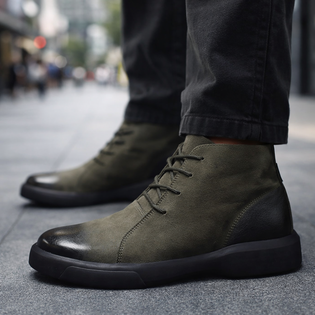 Zapatos Hombre de Cuero Acabado Refinado Estilo Atemporal