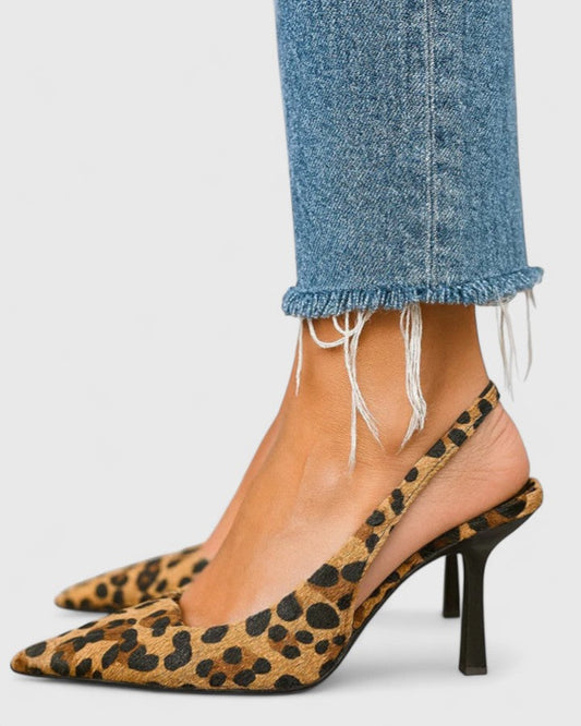 Tacones Mujer Elegantes Comodos Ajuste Clasico - Mavetta