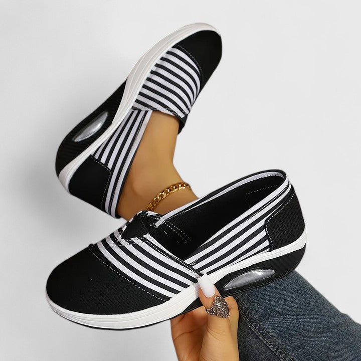 Zapatillas Ortopédicas Mujer Sin Cordones Diseño Comodo