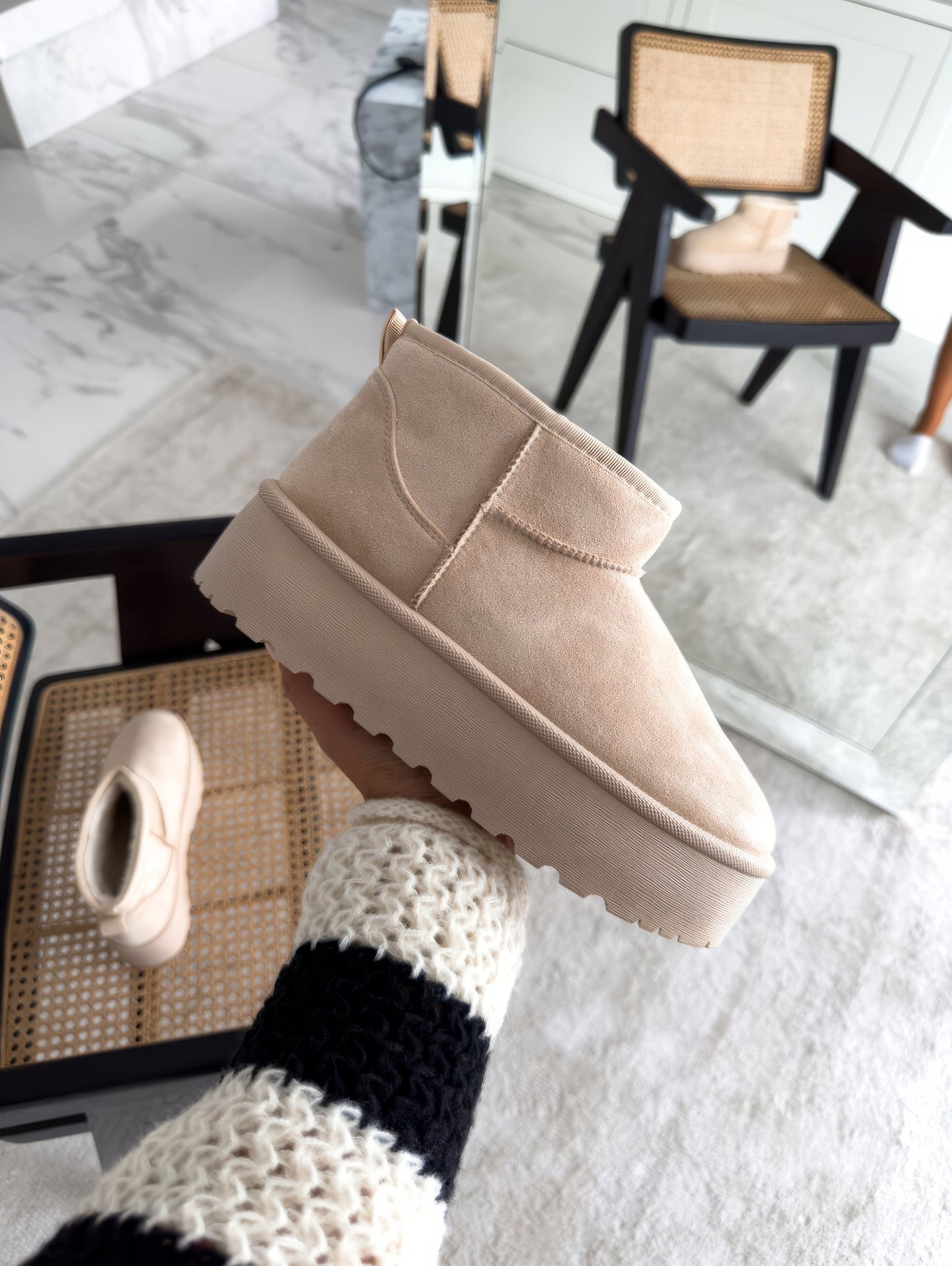 Botines Plataforma Mujer Suela Gruesa