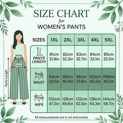 Pantalones mujer de algodón y lino anchos fluido cómodo