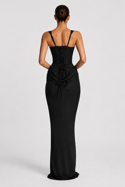 Vestido Corsé Mujer de Silueta Ajustada Elegante