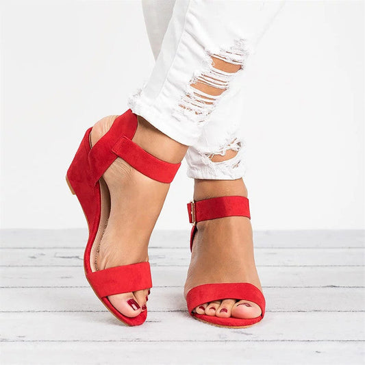 Sandalias Mujer con Cuña y Pulsera Primavera - Mavetta