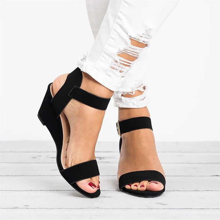 Sandalias Mujer con Cuña y Pulsera Primavera