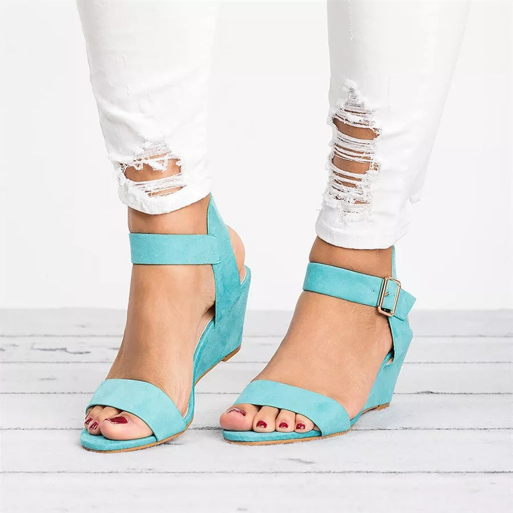 Sandalias Mujer con Cuña y Pulsera Primavera
