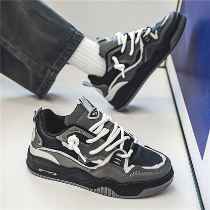 Zapatillas deportivas hombre bajas con detalles texturizados
