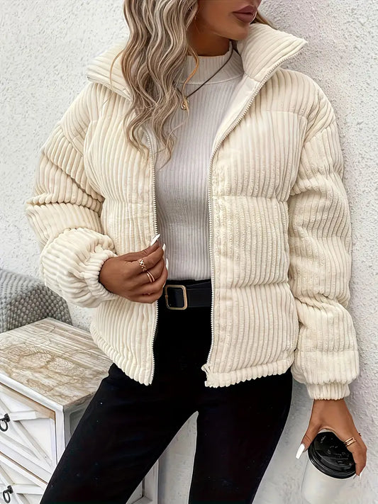 Abrigo Mujer Termico con Cremallera Ajuste Confortable - Mavetta