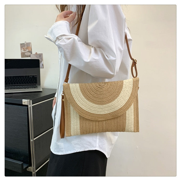 Bolso Mujer Tejido a Mano Estilo Casual