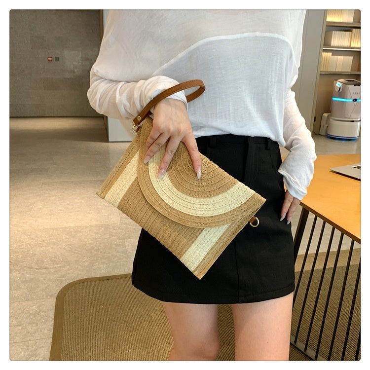 Bolso Mujer Tejido a Mano Estilo Casual