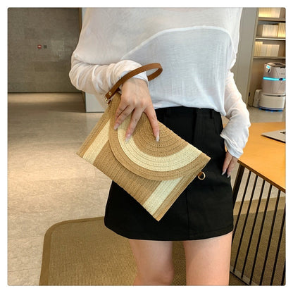 Bolso Mujer Tejido a Mano Estilo Casual
