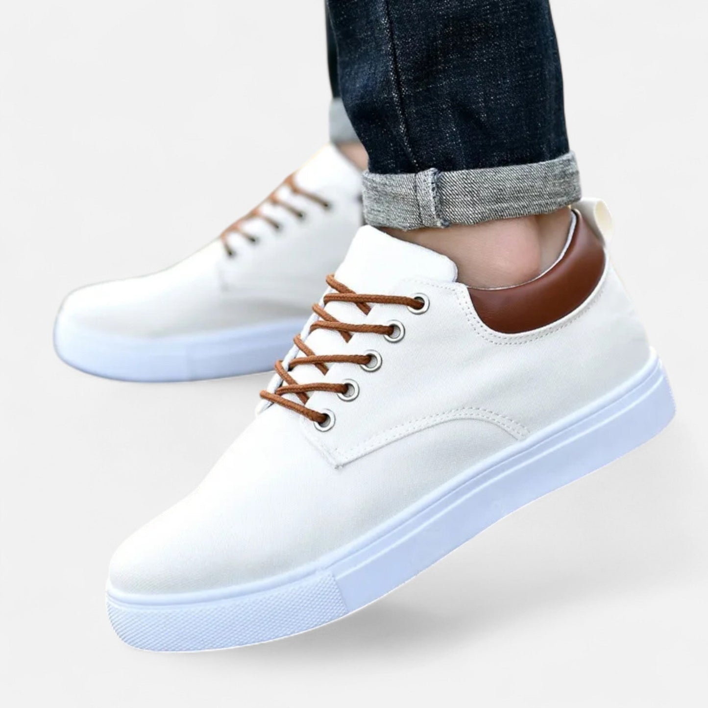 Zapatillas Hombre de Lona Suela Antideslizante Invierno