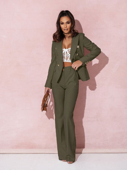 Blazer Mujer Moderno Ajuste Slim Verano