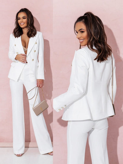 Blazer Mujer Moderno Ajuste Slim Verano