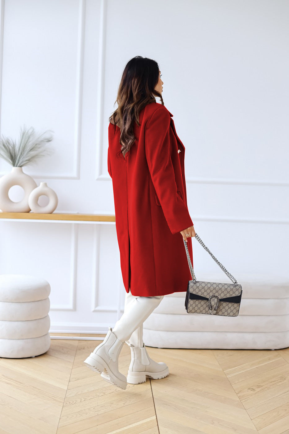 Abrigo Mujer de Invierno Ajuste Clasico