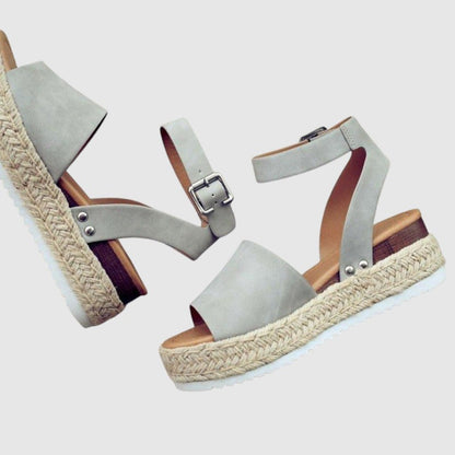 Sandalias Mujer Plataforma Alta Diseño Elegante