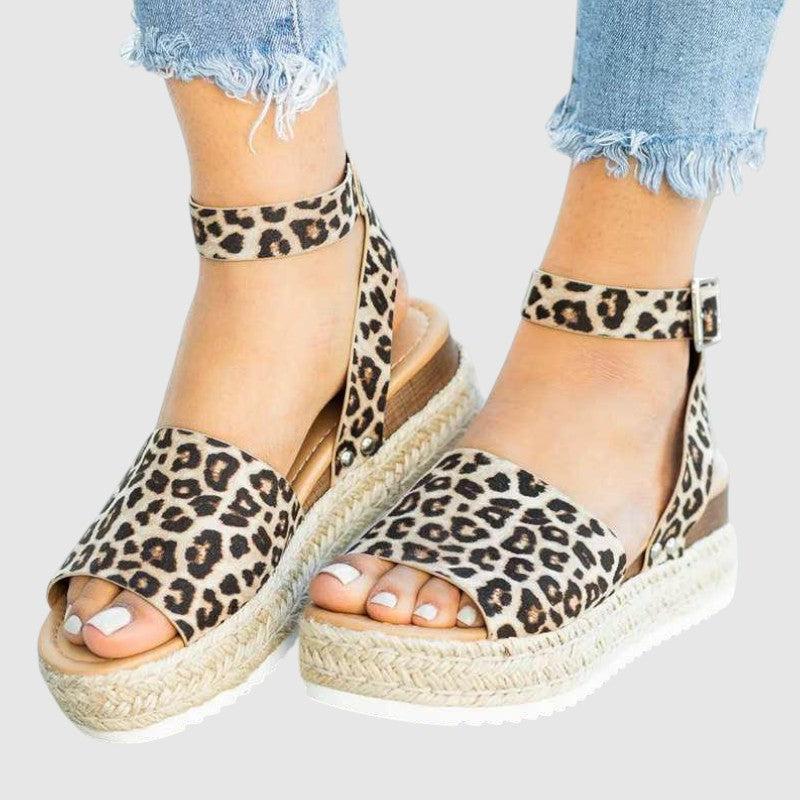 Sandalias Mujer Plataforma Alta Diseño Elegante