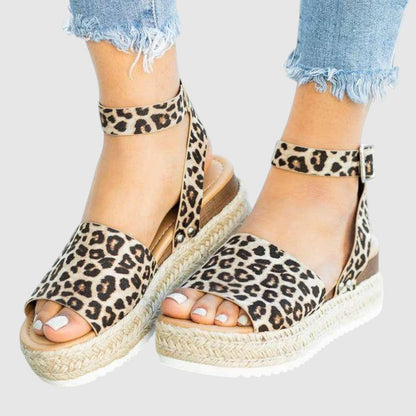 Sandalias Mujer Plataforma Alta Diseño Elegante