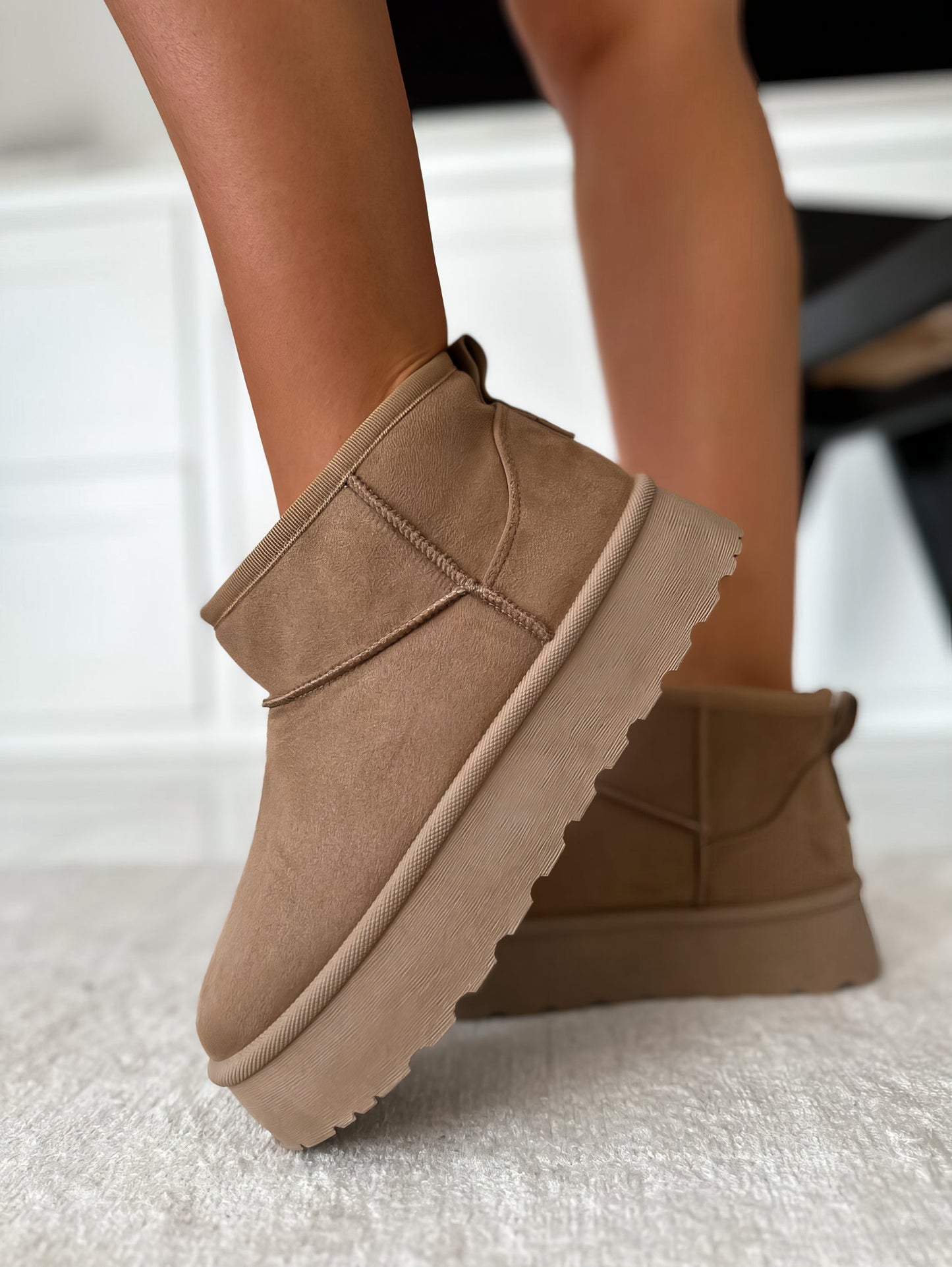 Botines Plataforma Mujer Suela Gruesa