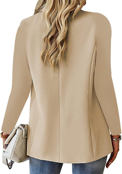 Chaqueta Blazer Mujer Traje Manga Larga Ajuste Clásico