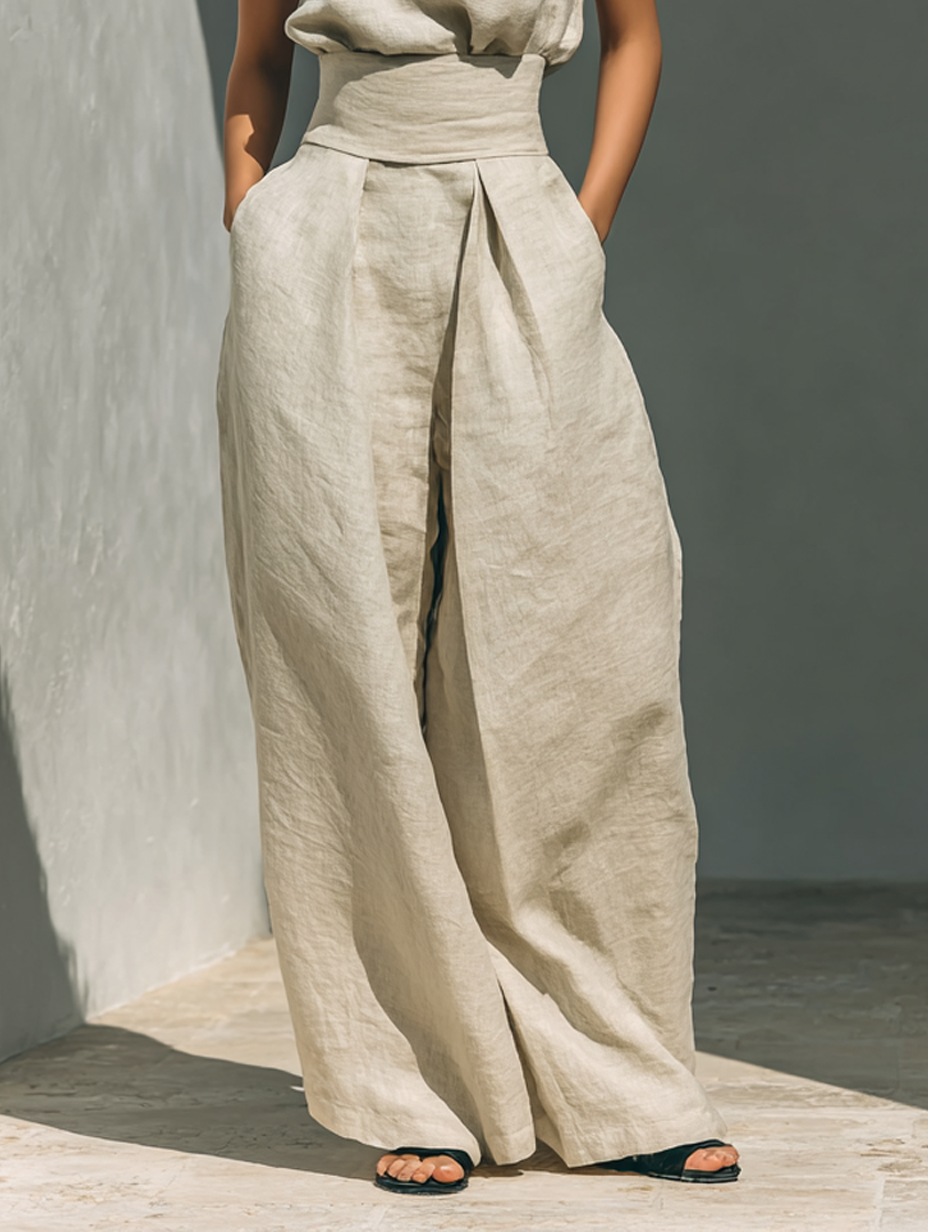 Conjunto Mujer Minimalista Dos Piezas Versátil