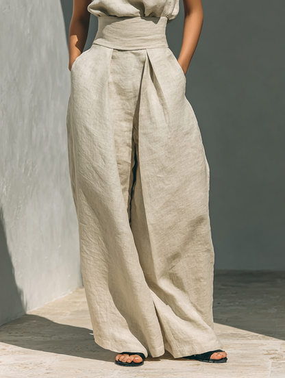 Conjunto Mujer Minimalista Dos Piezas Versátil