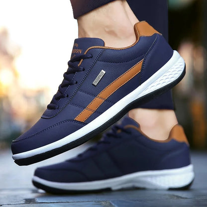 Zapatillas Hombre con Cordones Suela Gruesa