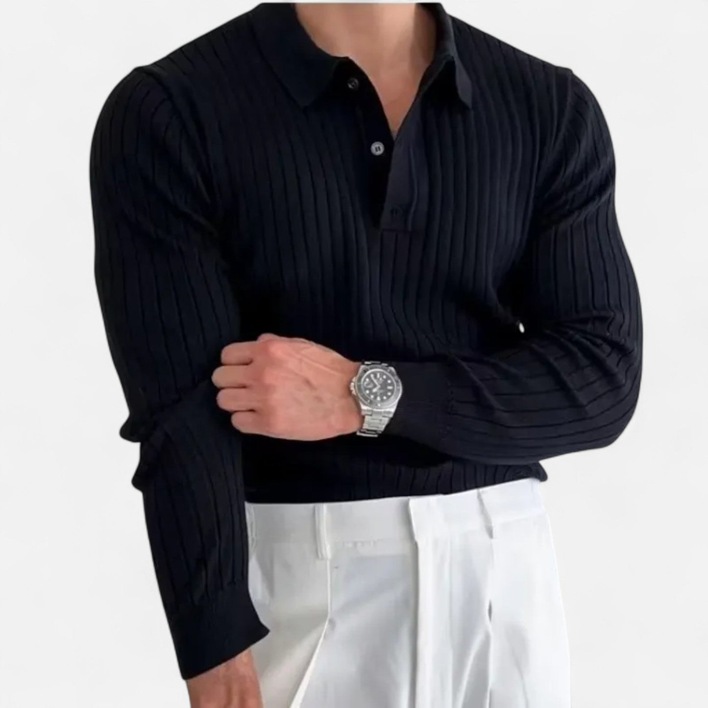 Camisa Polo Hombre Punto Ligero Corte Clasico - Mavetta