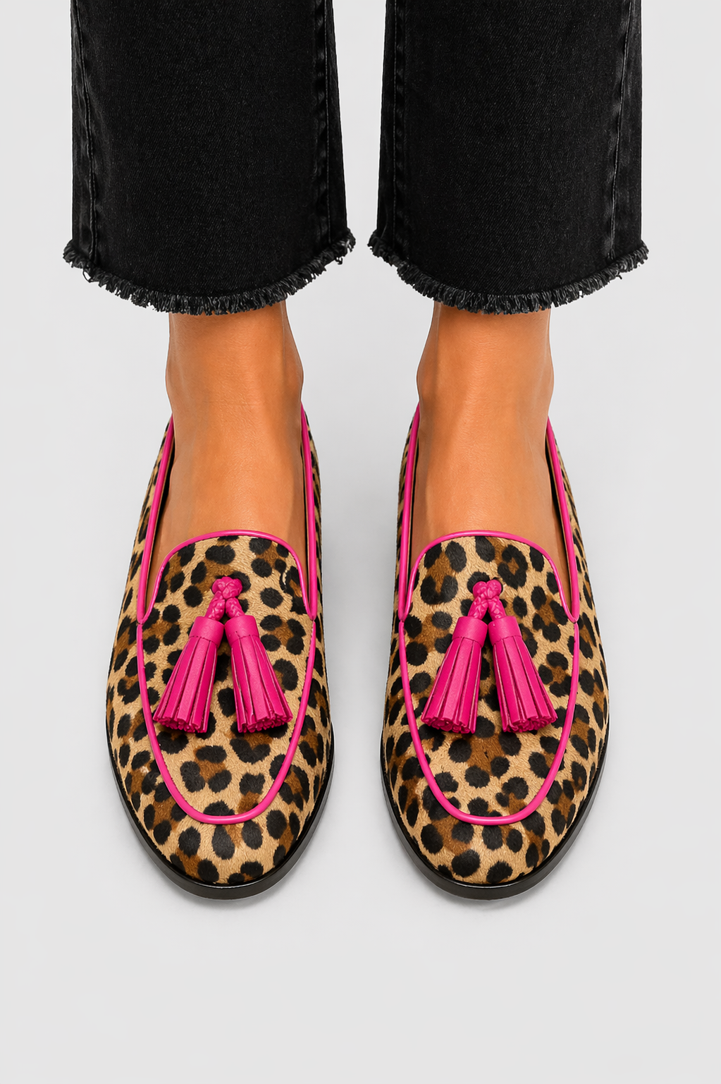 Mocasines Mujer de Piel con Flecos Clásicos - Mavetta