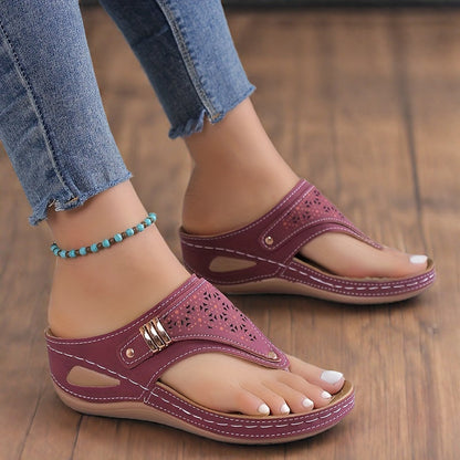 Sandalias Mujer Plataforma con Soporte Ortopédico Comodas - Mavetta