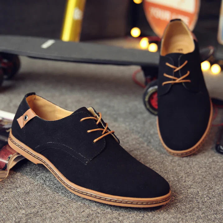 Zapatos Ortopédicos Hombre de Vestir Comodos para Caminar