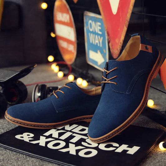 Zapatos Ortopédicos Hombre de Vestir Comodos para Caminar - Mavetta