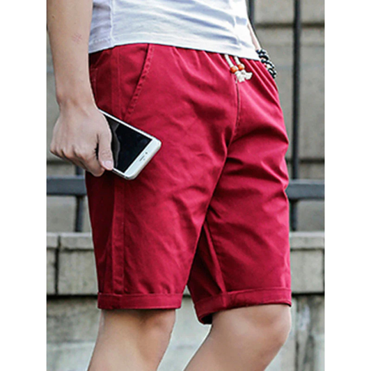 Bermudas Hombre Algodón Cómodas Ajuste Casual - Mavetta