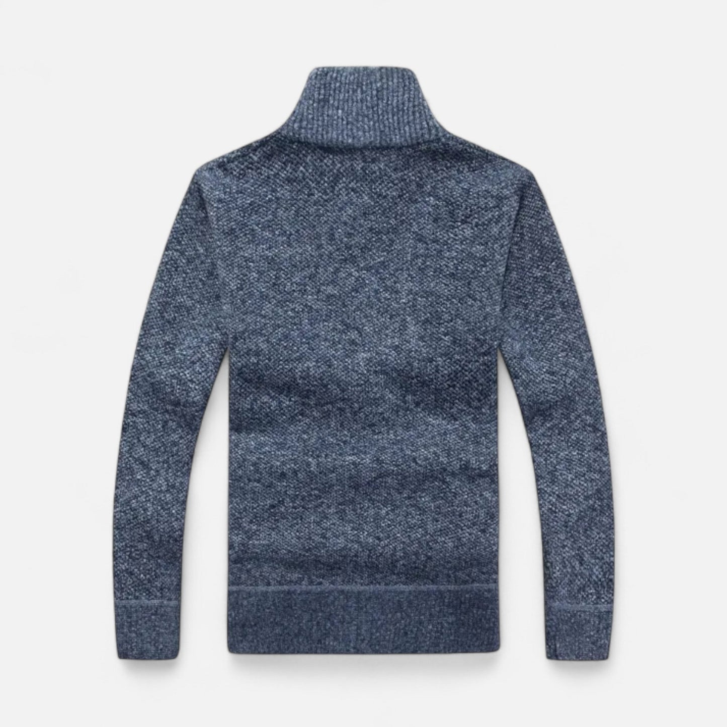 Jersey hombre de tejido con cremallera invierno