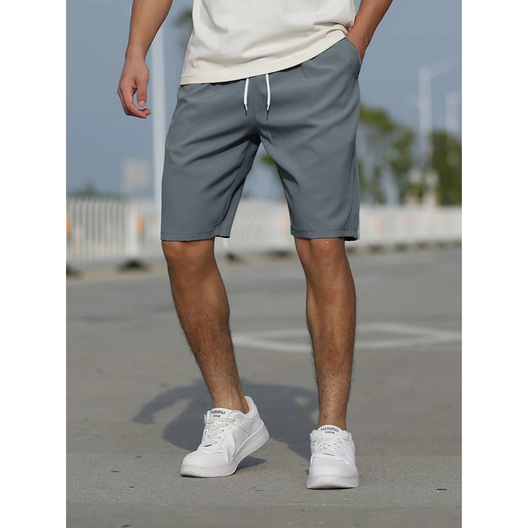Bermudas Hombre Algodón Cómodas Ajuste Casual