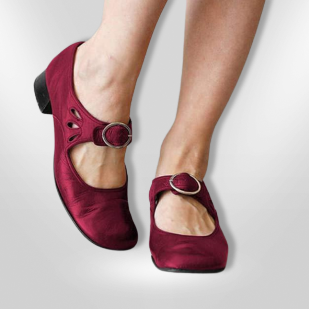 Sandalias Mujer de Cuero Tiras Cruzadas Suela Comoda