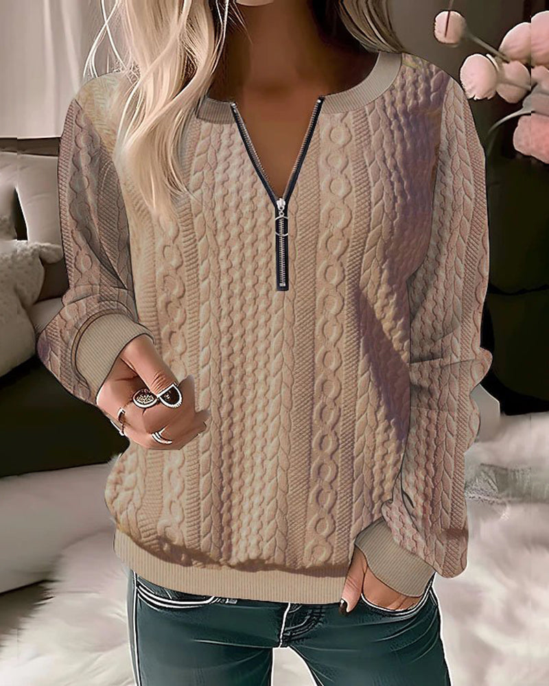 Jersey Mujer Diseño Casual Ajuste Confortable