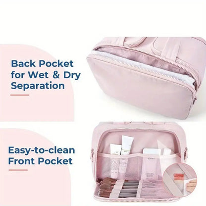 Bolsa de viaje mujer espaciosa para productos de belleza
