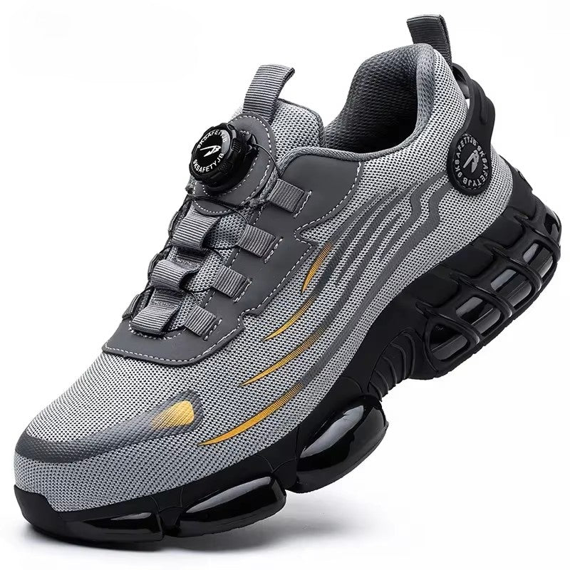 Zapatillas Seguridad Hombre con Puntera Acero Diseño Deportivo