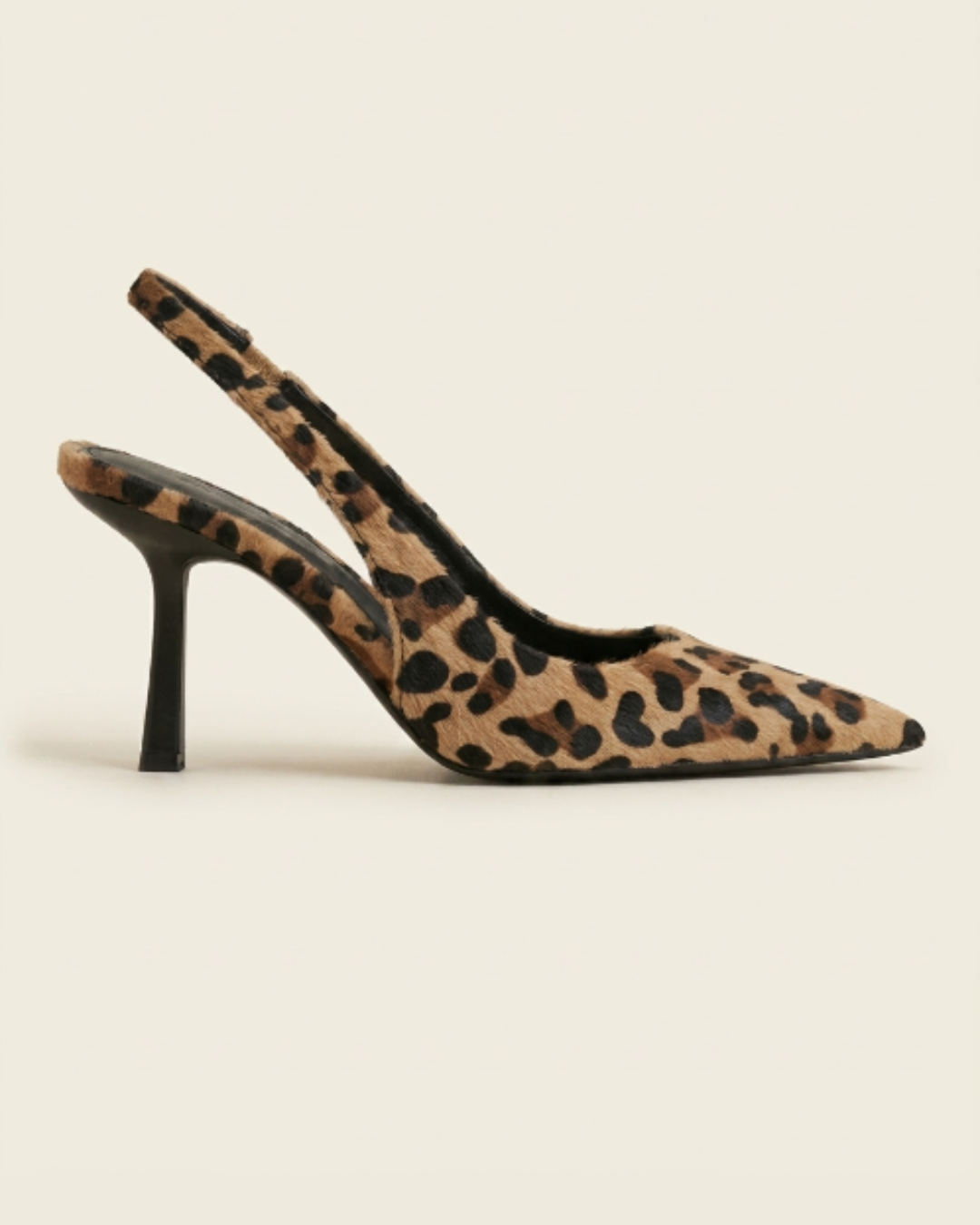 Zapatos de tacón Mujer con punta afilada y estampado animal - Mavetta