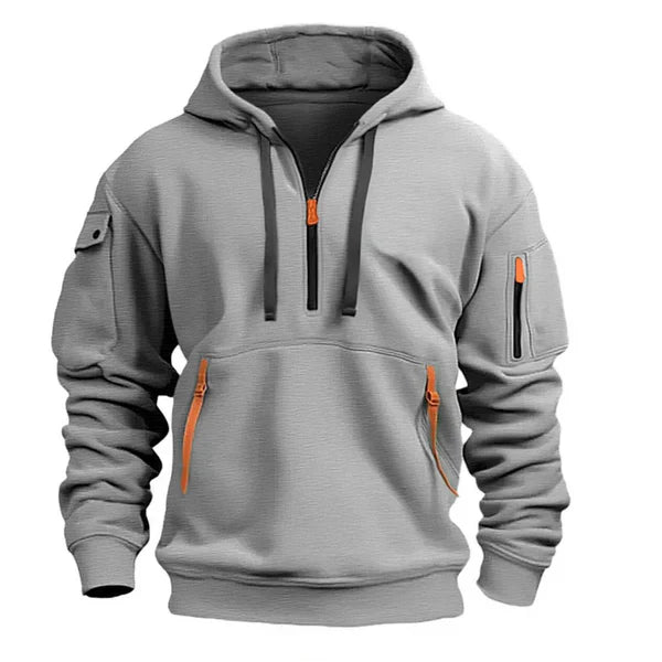 Sudadera hombre con capucha térmica ajuste cómodo estilo casual - Mavetta