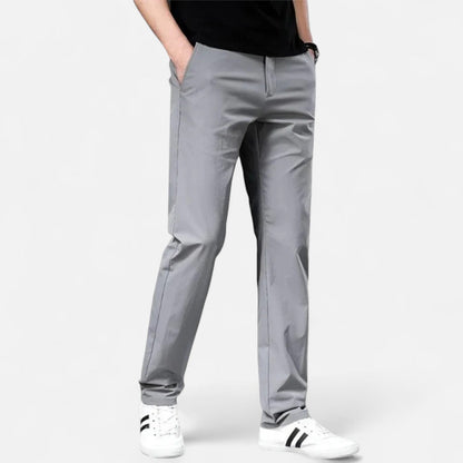 Pantalones Chino Hombre Algodón Comodos Corte Clasico - Mavetta