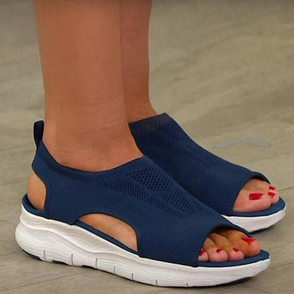 Sandalias Mujer Ortopédicas Punta Abierta Comodas Primavera - Mavetta