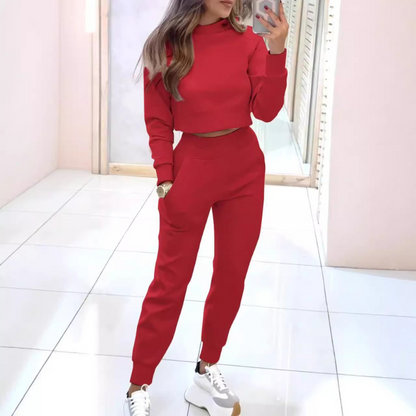 Conjunto Deportivo Mujer Corto y Pantalón Comodo
