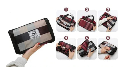 Bolsa de viaje mujer de lana ligera y grande