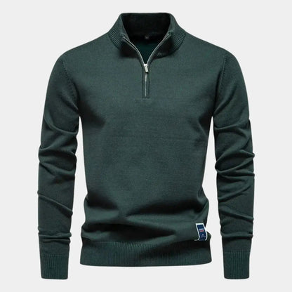 Jersey Hombre Slim Fit Media Cremallera