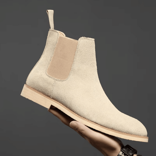 Botas Chelsea Hombre Ante Casual Sin Cordones Tobillo - Mavetta