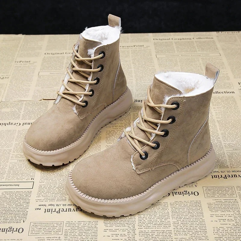 Botines Mujer Impermeables Invierno Plataforma