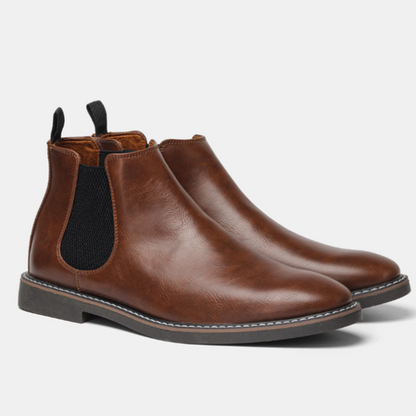 Botines Chelsea Hombre Piel Comodos Estilo Clasico
