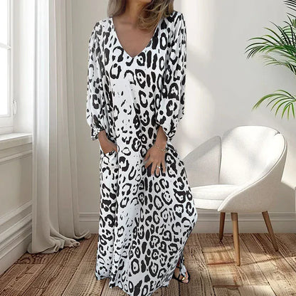 Vestido Safari Mujer Estampado Animal Corte Chic